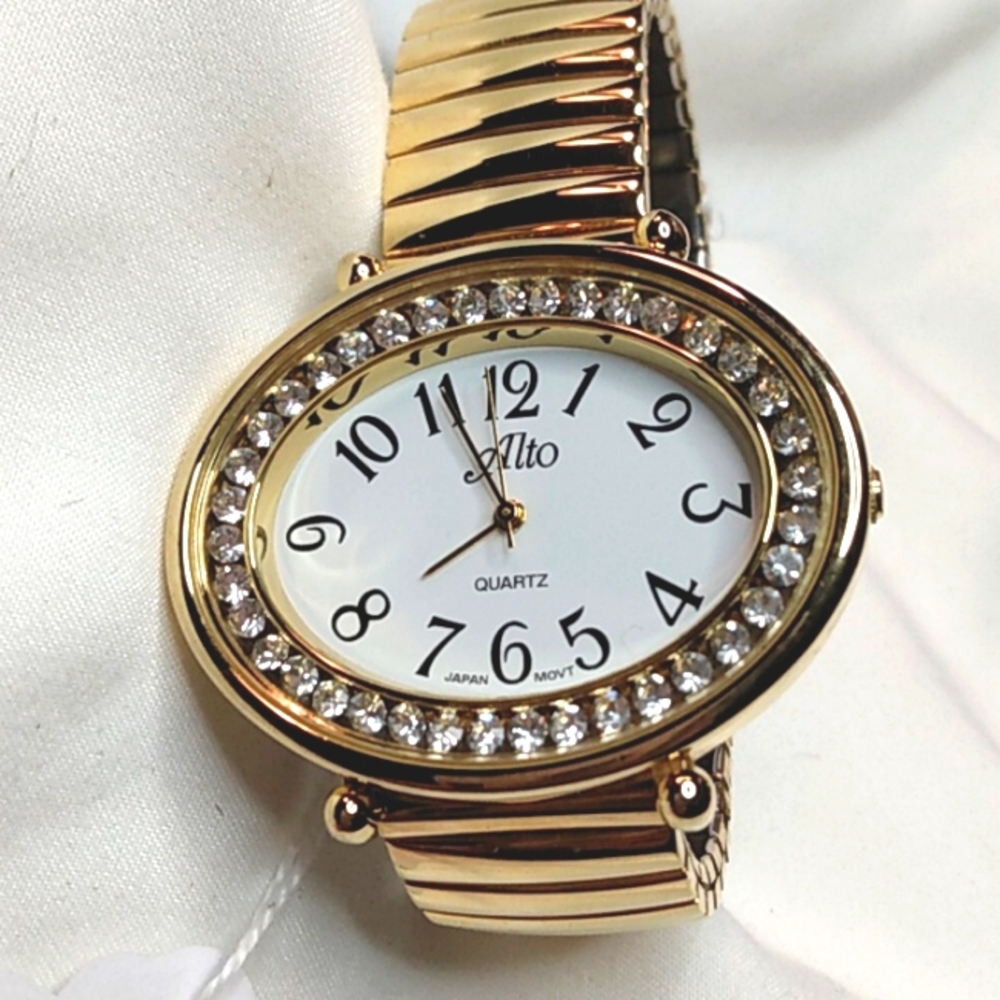 Alto Gold Plated Watch